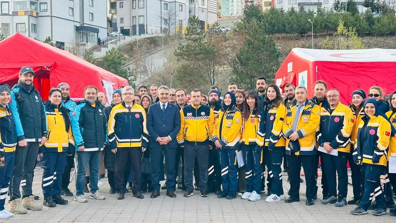 Yozgat Bozokspor ile Sebat Gençlikspor arasındaki müsabakada sağlık güvenliği, Yozgat