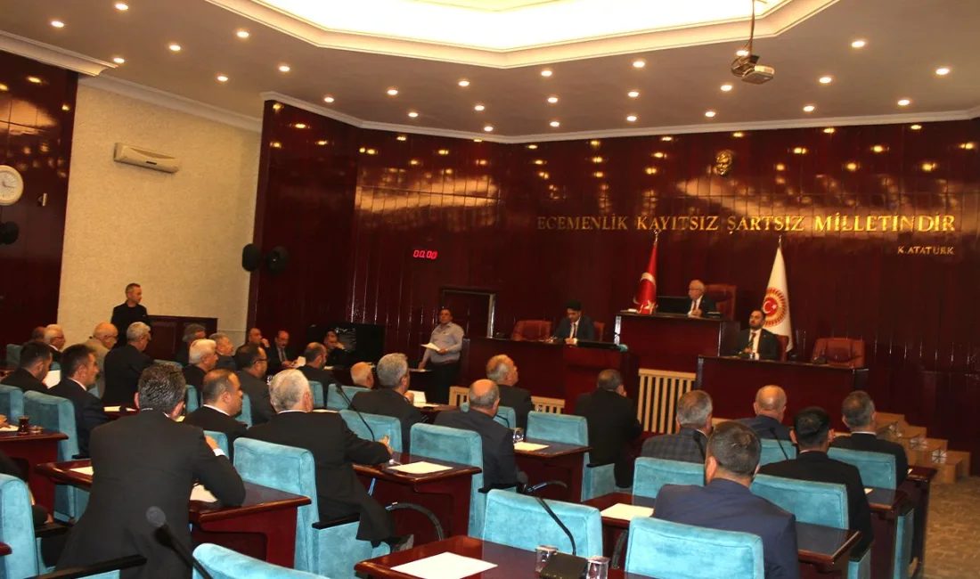 Yozgat İl Genel Meclisi, Aralık ayı birinci bileşim toplantısında Tarihi