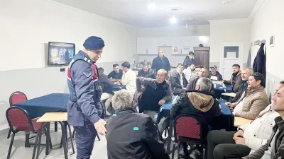 Yozgat’ın Saraykent ve Çandır ilçelerinde jandarma ekipleri, kış aylarında artış