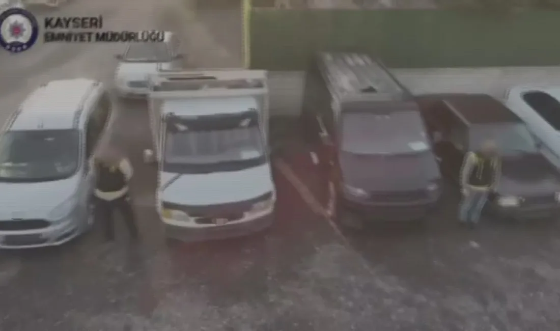 Yozgat’ta, 21 milyon TL değerinde değişim yapılmış araçlar ele geçirildi.