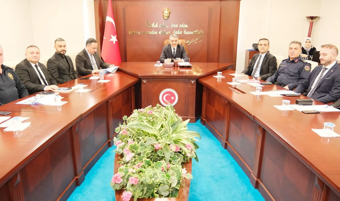 Yozgat'ta, Bağımlılıkla Mücadele İl Koordinasyon Kurulu, Vali Mehmet Ali Özkan