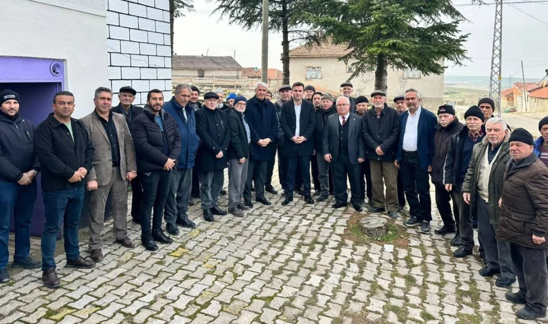 Yozgat, Sarıkaya Kaymakamı Mubin Demirkıran, Burunkışla ve Deredoğan köylerini ziyaret