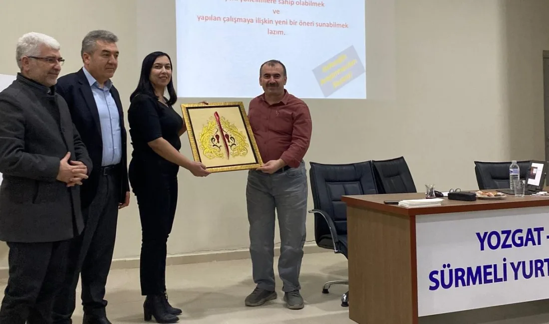 Yozgat Gençlik ve Spor İl Müdürlüğü tarafından düzenlenen “Gençlerle Hasbihâl