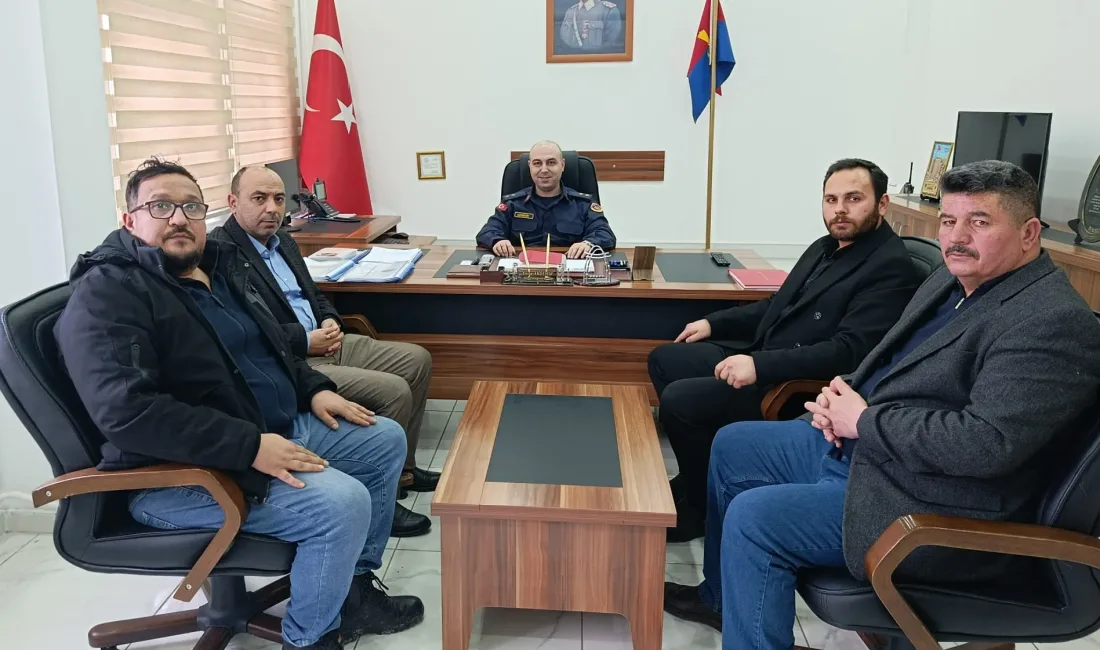 Anahtar Parti Yerköy İlçe Başkanı Alperen Gül, İlçe Jandarma Komutanı
