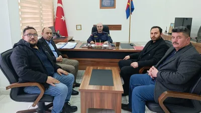 Anahtar Parti Yerköy İlçe Başkanı Alperen Gül, İlçe Jandarma Komutanı