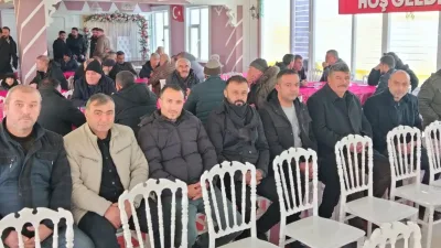 Anahtar Parti Yerköy İlçe Başkanı Alperen Gül ve teşkilat üyeleri,