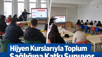 Yerköy Halk Eğitimi Merkezi'nde düzenlenen hijyen eğitimi kursları, vatandaşların yoğun