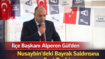 Anahtar Parti Yerköy İlçe Başkanı Alperen Gül, Mardin’in Nusaybin ilçesinde