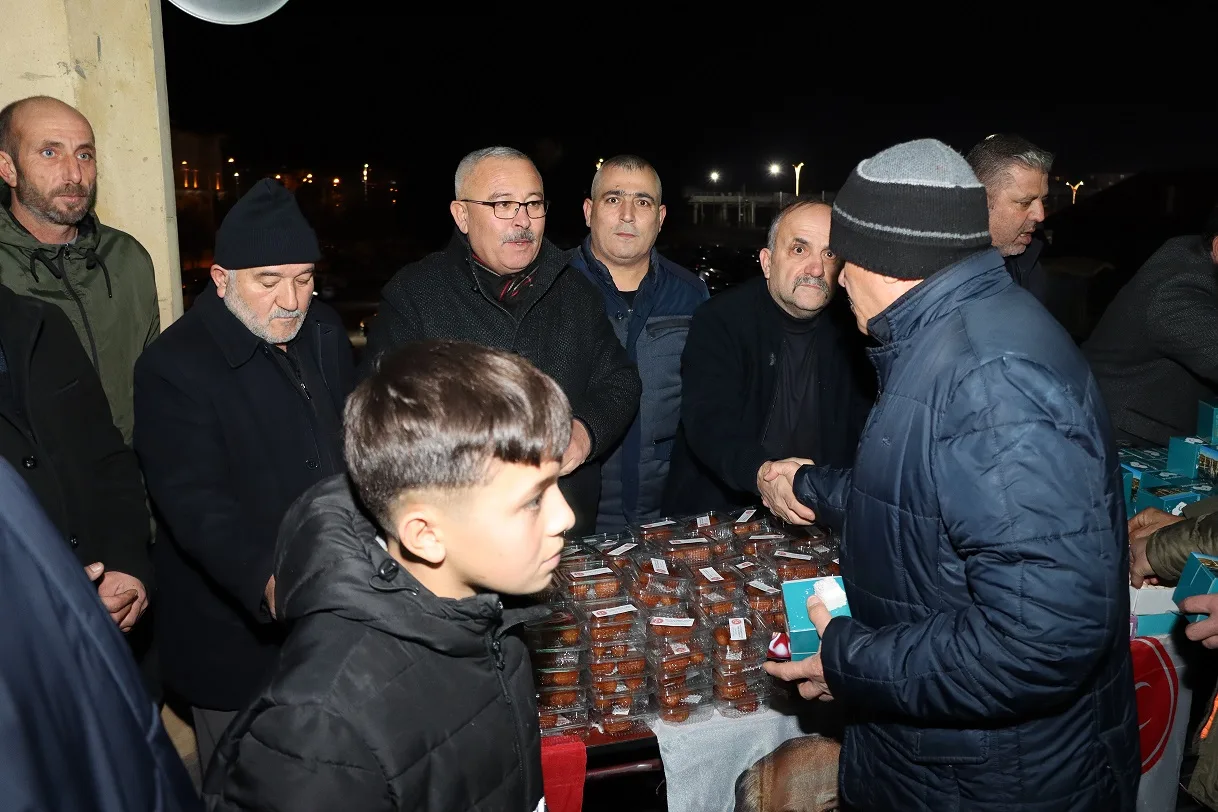 MHP Yerköy İlçe Başkanı Şevket Kalkan ve ilçe teşkilatı, Miraç