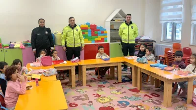 Yerköy İlçe Emniyet Müdürlüğü ekipleri, ilkokul öğrencilerine yönelik bilgilendirme ve