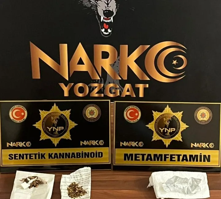 Yerköy ilçemizde Narkotik Suçlarla Mücadele Şube Müdürlüğü ekiplerince yapılan çalışmada