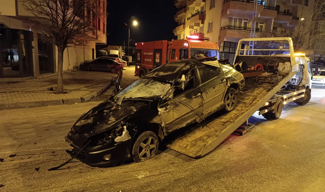 Yerköy ilçemizde jandarma ve polis ekiplerinin takibi sırasında meydana gelen