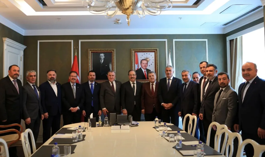 AK Parti Yozgat heyeti, Gençlik ve Spor Bakanı Osman Aşkın