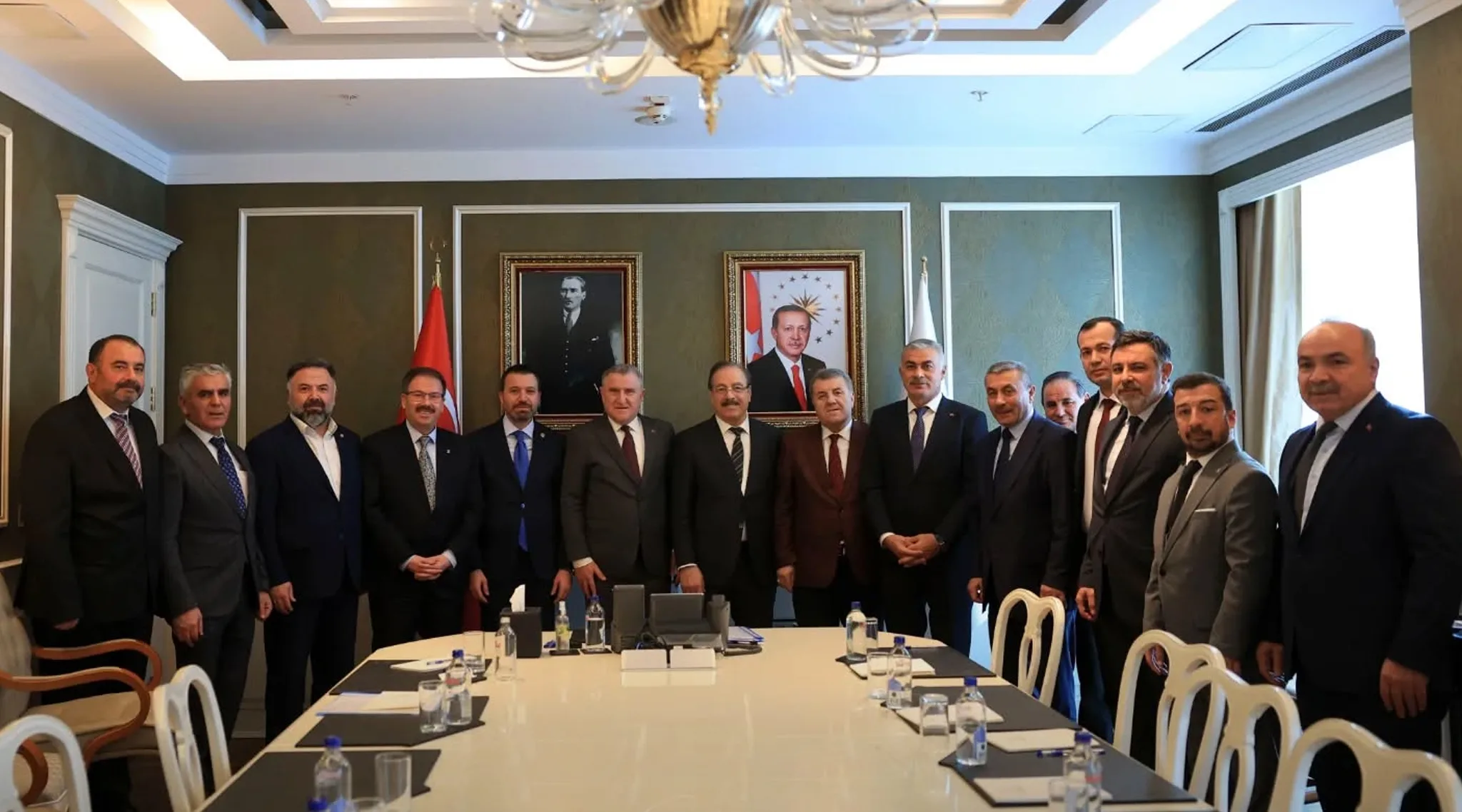 AK Parti Yozgat heyeti, Gençlik ve Spor Bakanı Osman Aşkın