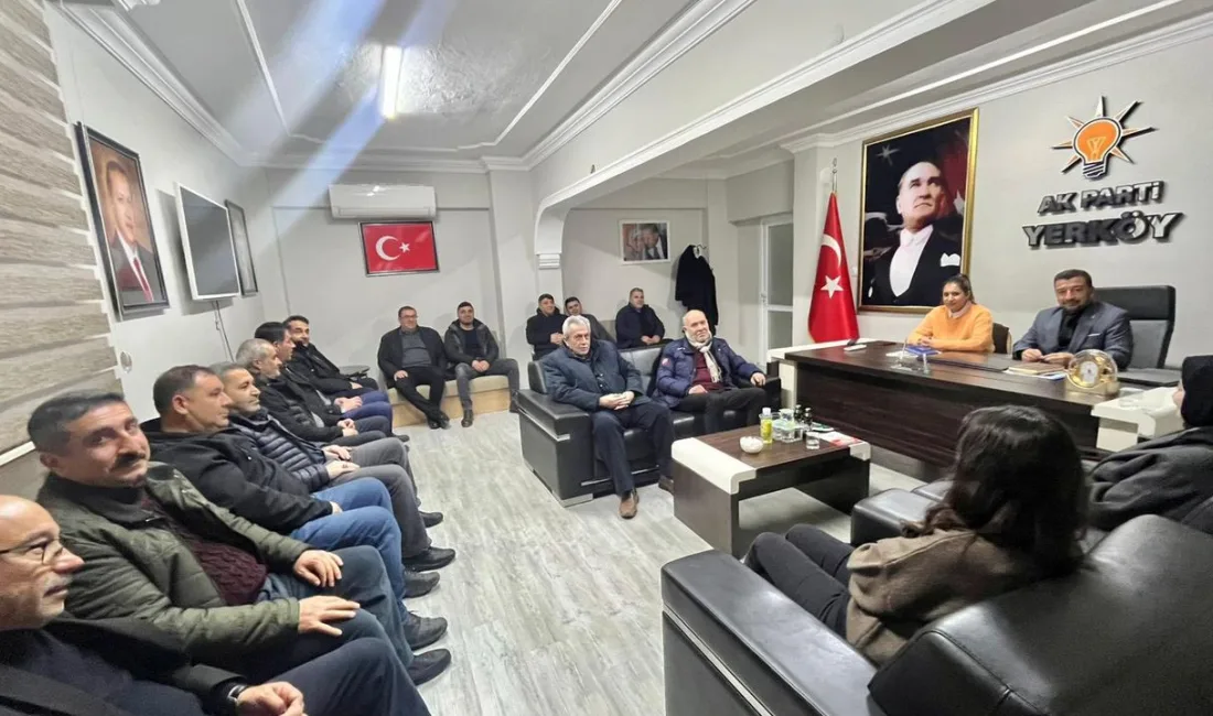 AK Parti Yerköy İlçe Başkanı Serkan Işık liderliğinde gerçekleştirilen aylık