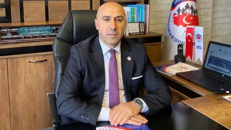 Anadolu Sağlık Sen Genel Başkanı ve Yozgatlı hemşerimiz Necip Taşkın,