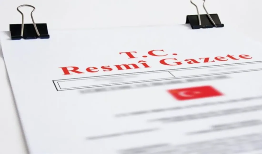Sanayi ve Teknoloji Bakanlığı, 01 Aralık'ta yayımlanan Resmi Gazete kararıyla