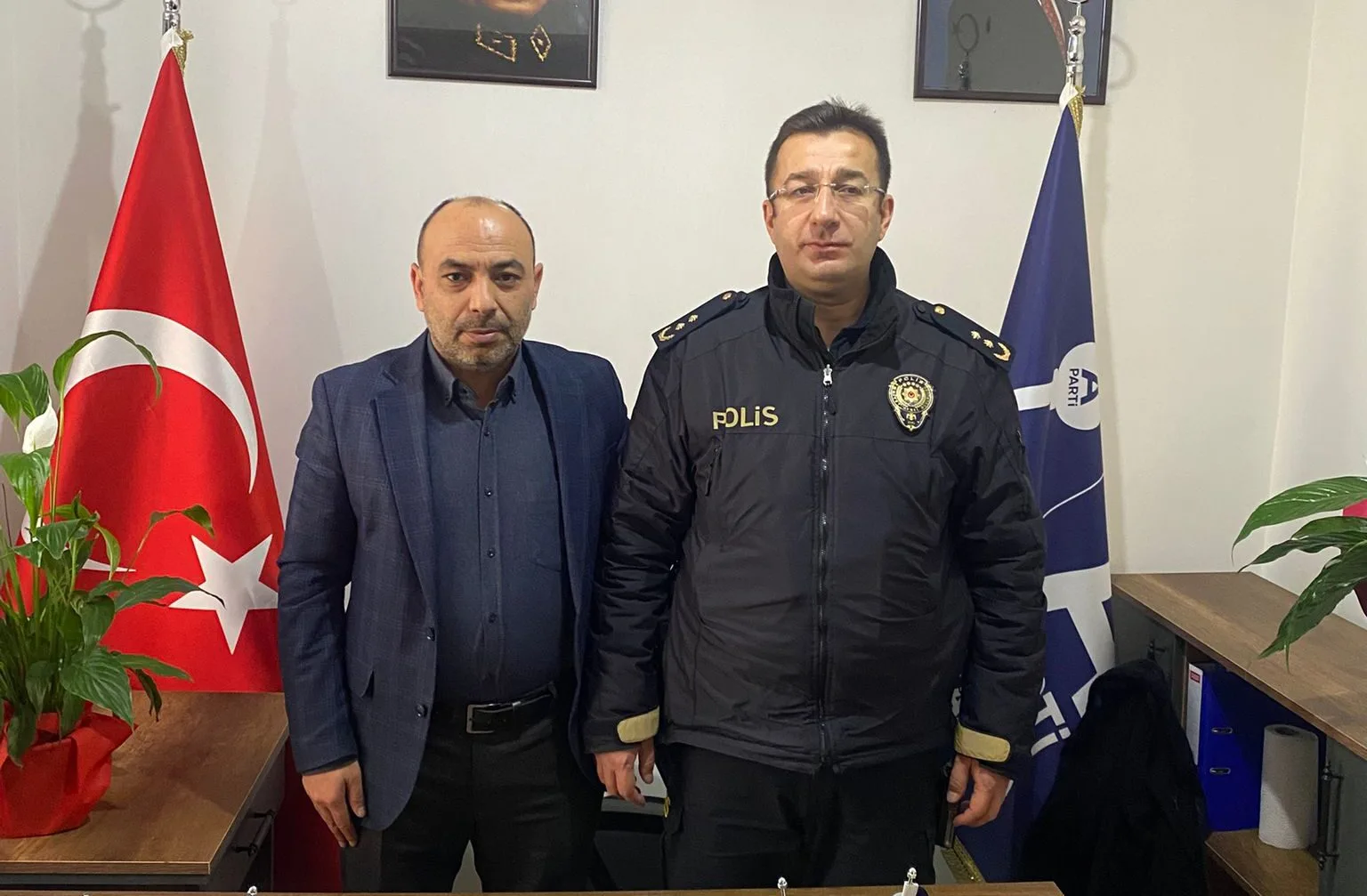 Yerköy Emniyet Müdürü Ümüt Balcı, Anahtar Parti Yerköy İlçe Başkanlığı’na