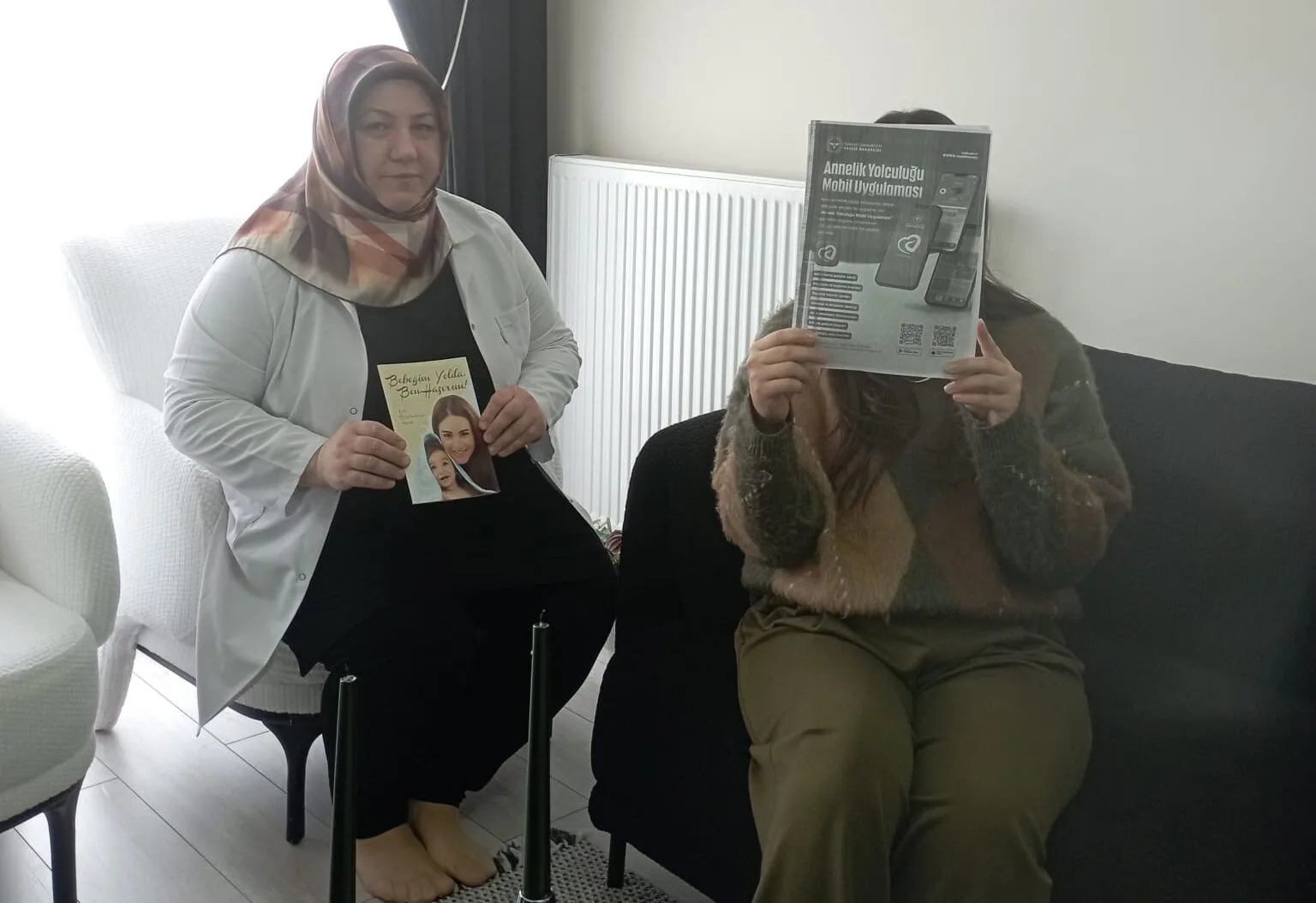 Yerköy İlçe Sağlık Müdürlüğü tarafından yürütülen Gebe Okulu çalışmaları çerçevesinde