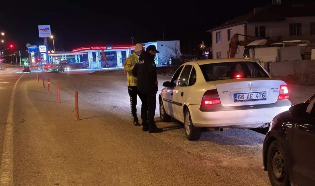 Yerköy İlçe Emniyet Müdürlüğü ekipleri, kayıp şahısların bulunmasına yönelik denetim