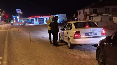 Yerköy İlçe Emniyet Müdürlüğü ekipleri, kayıp şahısların bulunmasına yönelik denetim