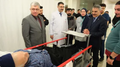 Yozgat Valisi Mehmet Ali Özkan, yılbaşı gecesinde vatandaşların huzurunu sağlayan