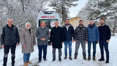 İl Sağlık Müdürü Dr.  Yozgat Acil Sağlık Hizmetleri personeli,