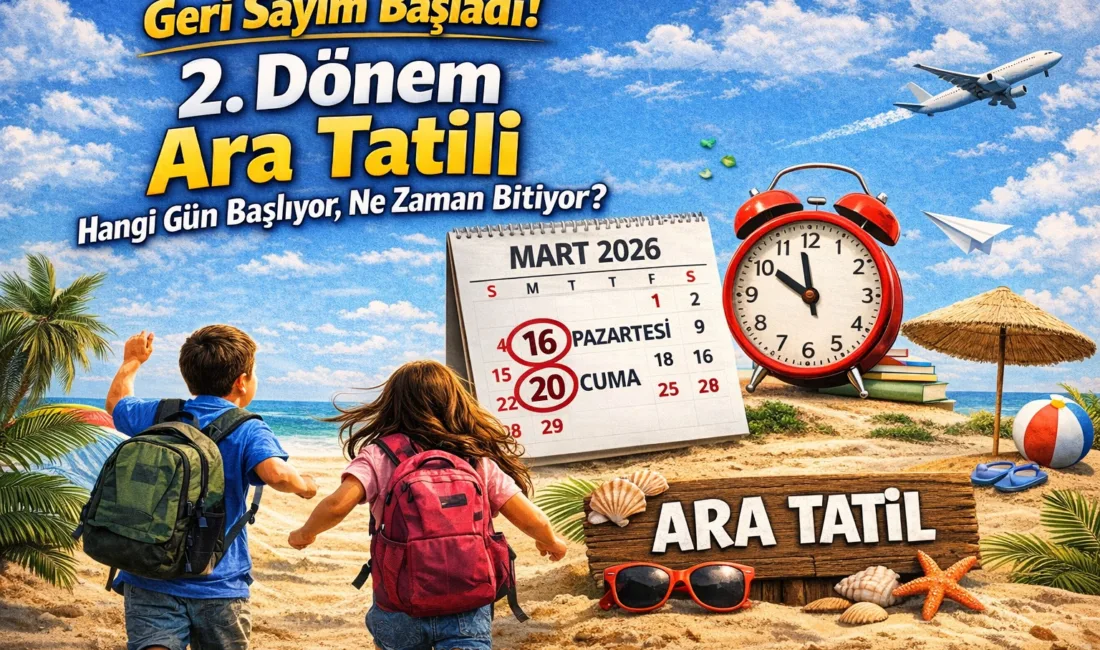 Milli Eğitim Bakanlığı tarafından açıklanan 2025-2026 eğitim öğretim yılı takvimine