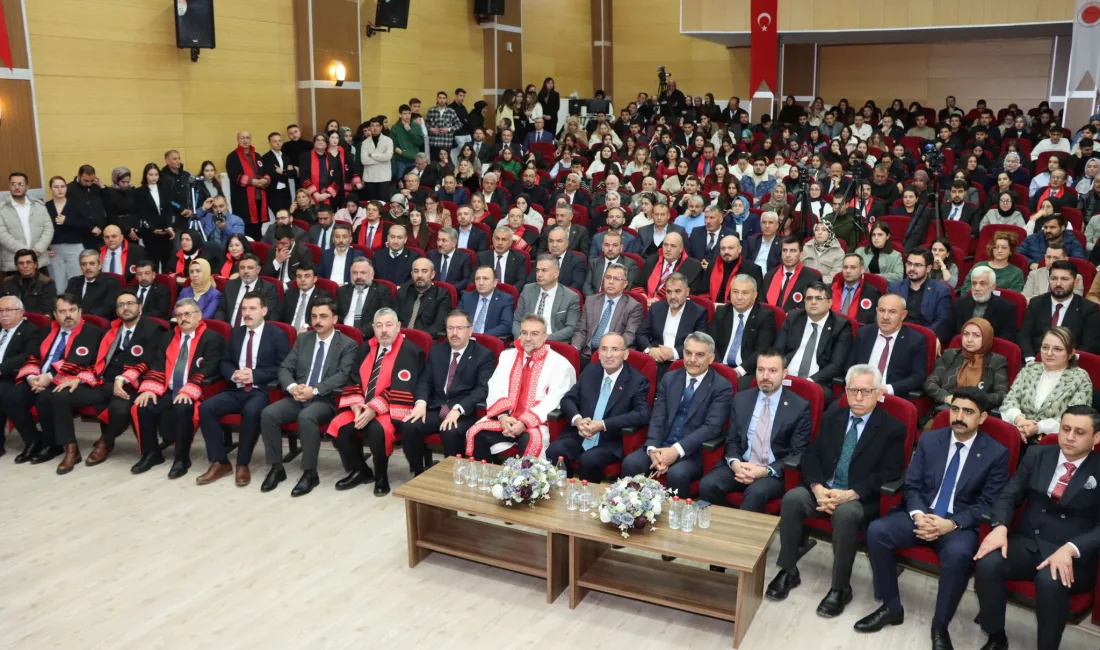 Türkiye Büyük Millet Meclisi (TBMM) Başkanvekili Bekir Bozdağ, Yozgat Bozok