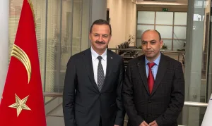 Anahtar Parti Yerköy İlçe Başkanı Alperen Gül ve yönetim kurulu