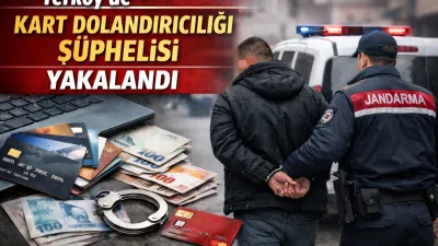 Yerköy'de izinsiz olarak başkasına ait banka veya kredi kartını kullandığı