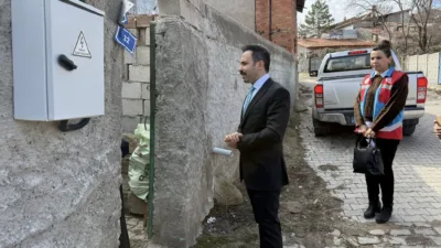 Çiçekdağı Kaymakamı Durdu Yavuz Öğüt, Ramazan ayı dolayısıyla Köseli beldesinde