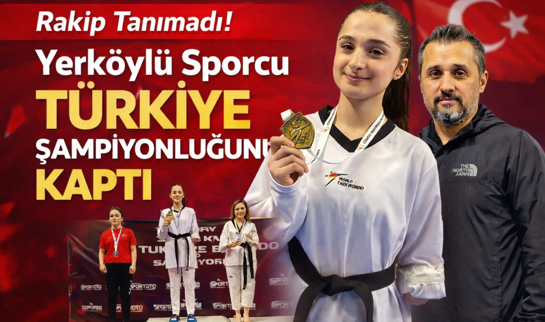 9-10 Şubat’ta Ankara’da düzenlenen Parataekwondo Türkiye Şampiyonası’nda mücadele eden Yerköylü
