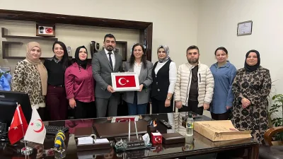 Yozgat Toplum Ruh Sağlığı Merkezi’nde hizmet alan hastalar tarafından el