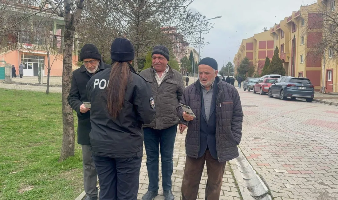 Yerköy İlçe Emniyet Müdürlüğü ekipleri, dolandırıcılıktan trafik güvenliğine kadar birçok