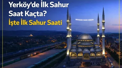 Ramazan ayının yaklaşmasıyla birlikte Yerköy’de yaşayan vatandaşlar ilk sahurun saat