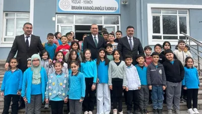 Adalet Bakan Yardımcısı Hurşit Yıldırım, Yerköy ilçemizdeki İbrahim Karaoğlan İlköğretim