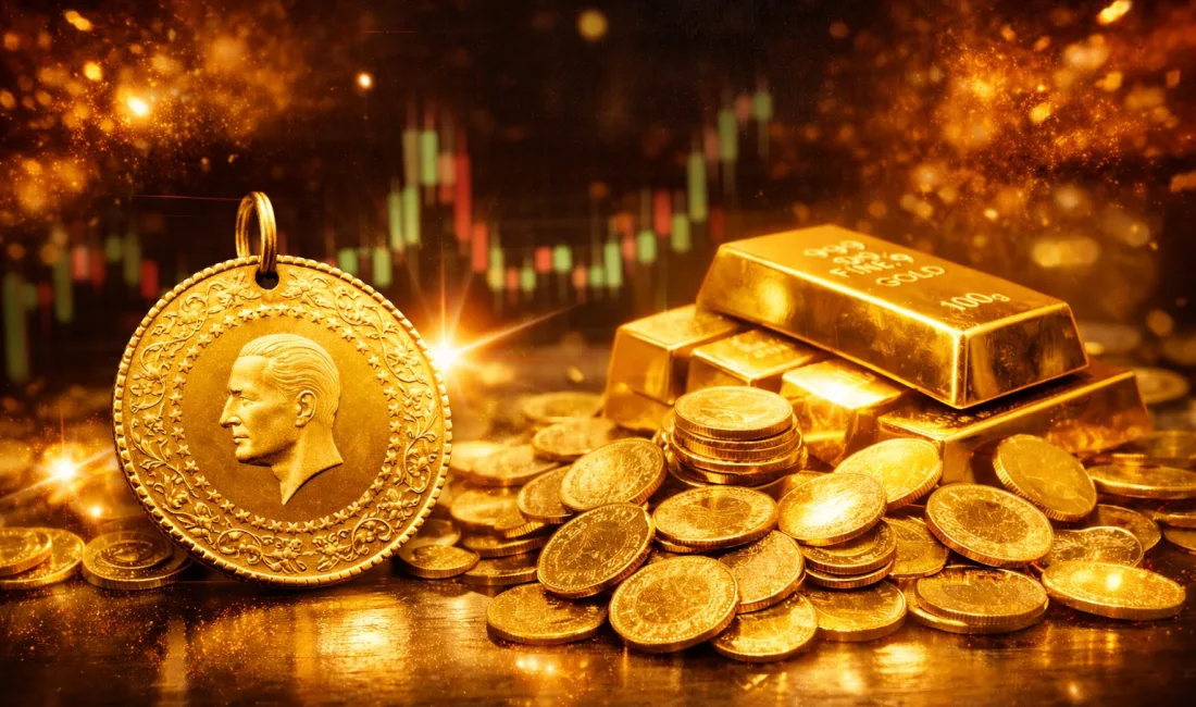 Gram altın 7 bin TL'nin üzerinde işlem görürken, ons altın