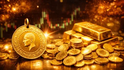 Gram altın 7 bin TL'nin üzerinde işlem görürken, ons altın