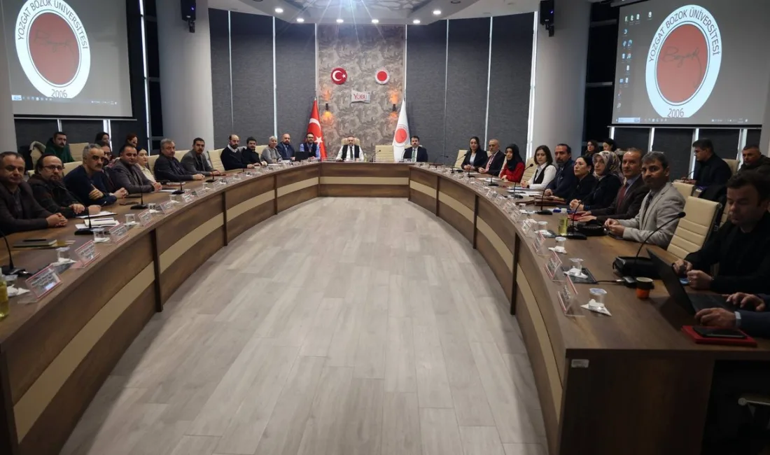 Bozok Üniversitesi'nde, kurumsal kalite süreçlerinin güçlendirilmesi ve paydaşlarla etkin iletişimin