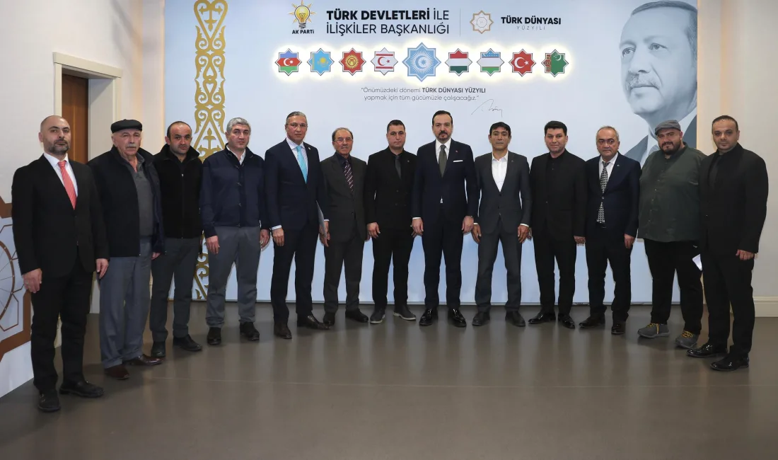 Başkentteki Yerköylüler Derneği Başkanı İsa Kaya ve beraberindeki heyet, AK