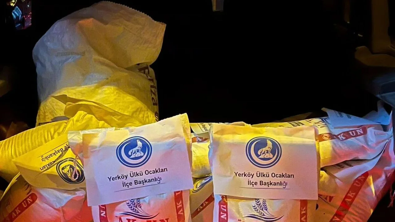 Yerköy Ülkü Ocakları, Ramazan ayı boyunca ihtiyaç sahibi ailelere erzak