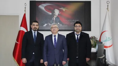Dr.  Abdullah İlik, sağlık hizmetlerini geliştirmek üzere bir araya