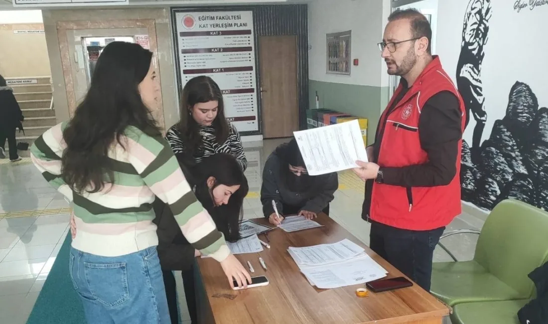 Yozgat Gençlik Merkezi, Bozok Üniversitesi Eğitim Fakültesi'nde düzenlediği tanıtım günü