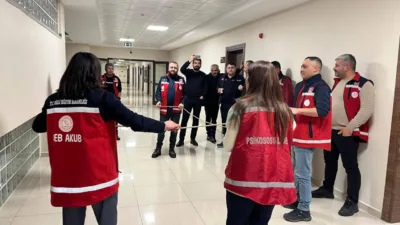 Yozgat Aile ve Sosyal Hizmetler İl Müdürlüğü, afet anında psikolojik