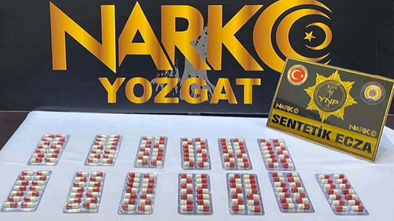 Olayla ilgili bir şüpheli gözaltına alındı. Yozgat’ta narkotik ekiplerince gerçekleştirilen
