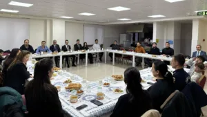 Çiçekdağı Kaymakamı Sayın Durdu Yavuz Öğüt, İlçe Emniyet Amirliğinde görev