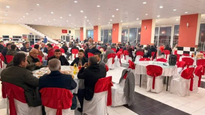 Yerköy Ticaret ve Sanayi Odası tarafından düzenlenen iftar programı, iş