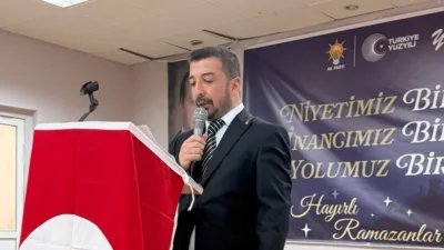 Yerköy Belediyesi Düğün Salonu'nda düzenlenen AK Parti İlçe Teşkilatı'nın "Birlik
