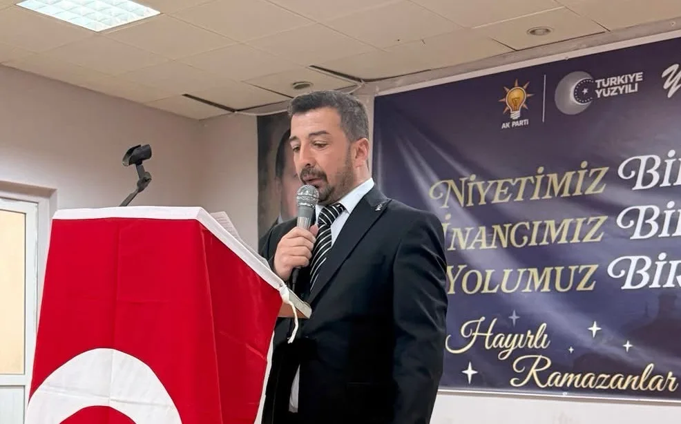 Yerköy Belediyesi Düğün Salonu'nda düzenlenen AK Parti İlçe Teşkilatı'nın "Birlik